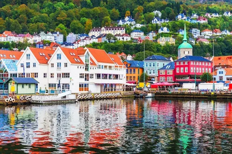 Gdansk Norwegia ile trwa lot?