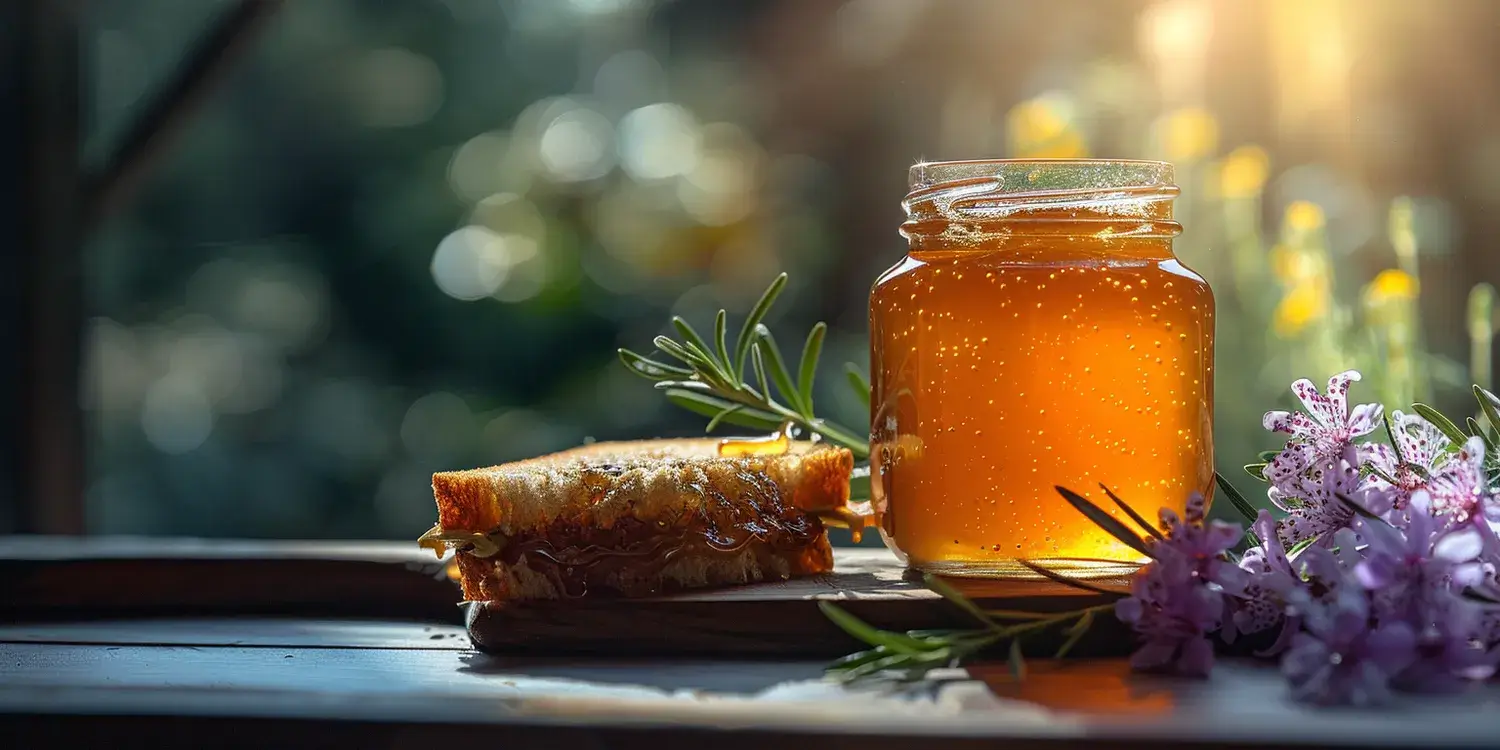 Miód gryczany na stawy