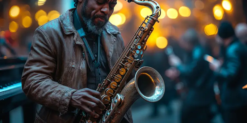 Saksofon jak narysować?