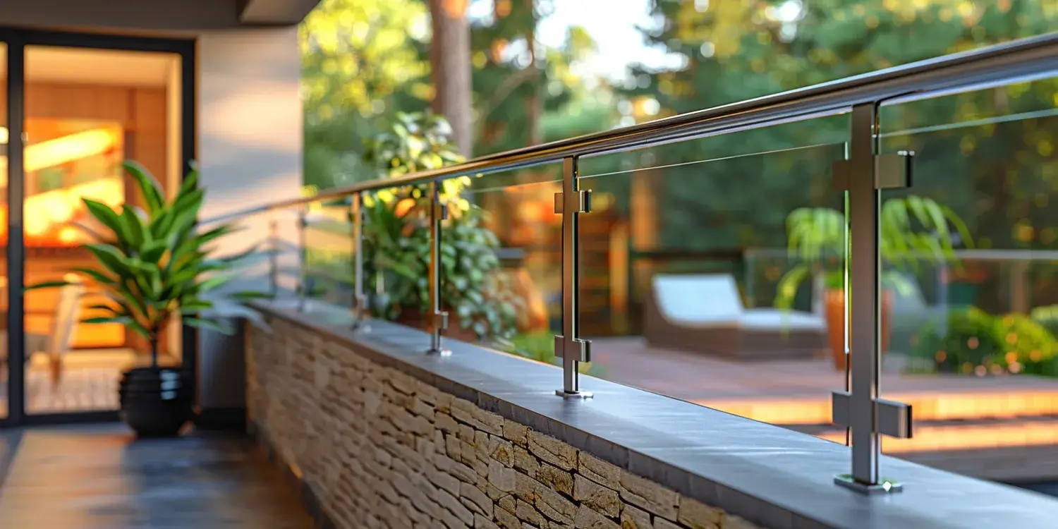Balustrady balkonowe szklane warszawa 2